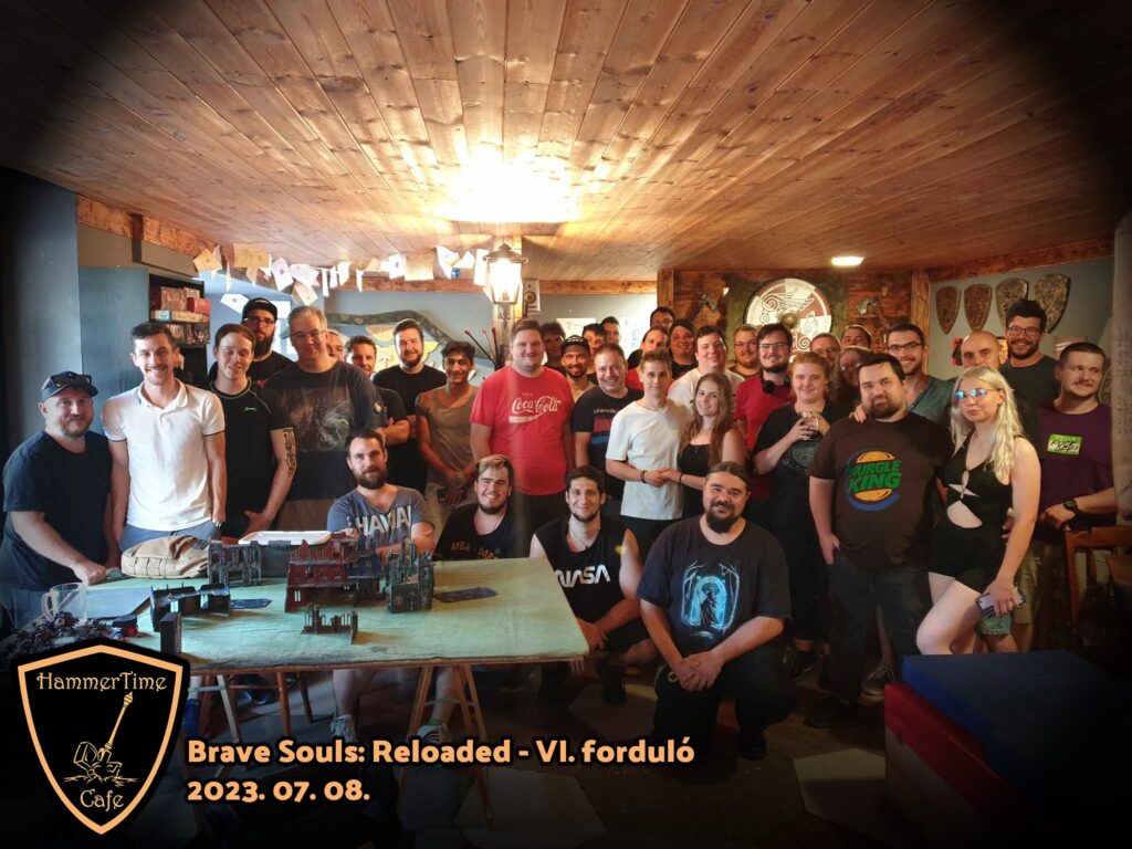 A csoportkép a 40 hadvezérről akik megvívtak 2023.07.08.-án a Brave Souls Reloaded 6. fordulóján.