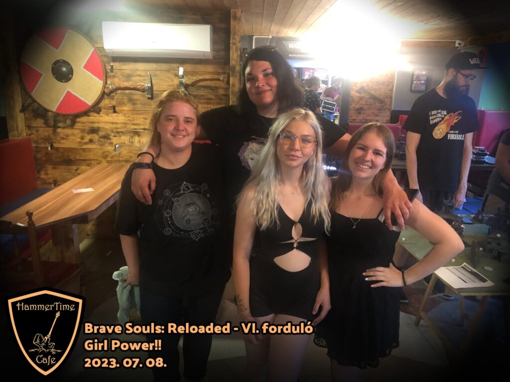 Girl Power!!
A versenyzők 10% a szebbik nemet képviselte a HammerTime Cafe-ban.