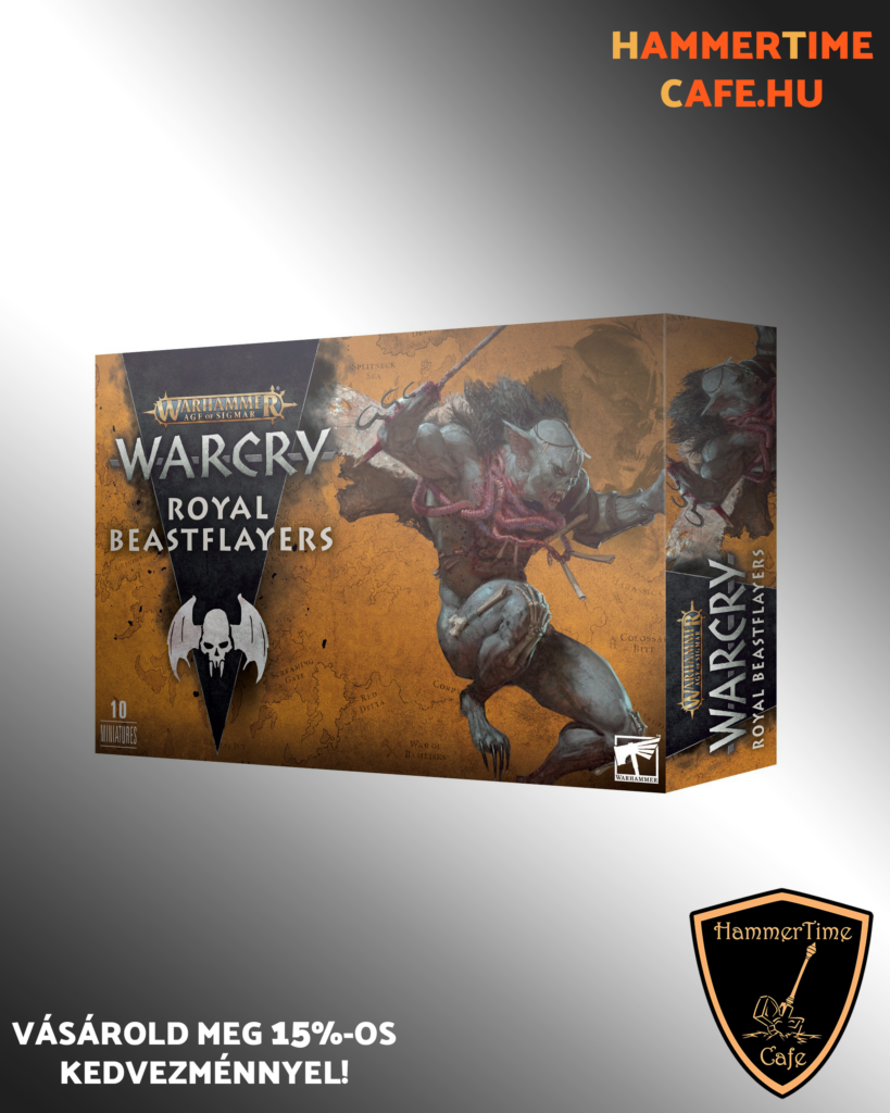 WARCRY: ROYAL BEASTFLAYERS WARBAND