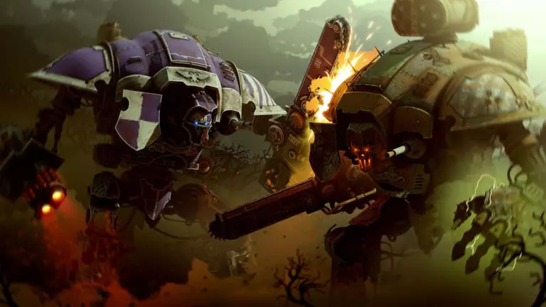 Imperial Knight VS Chaos Knight